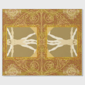 Golden Renaissance Cadeaupapier (Vlak)