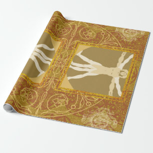 Golden Renaissance Cadeaupapier