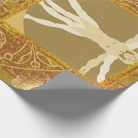 Golden Renaissance Cadeaupapier (Hoek)