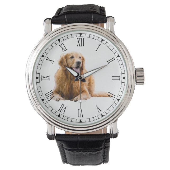Golden Retreiver Horloge (Voorkant)