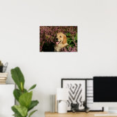 Golden Retreiver Puppy Poster (Thuiskantoor)