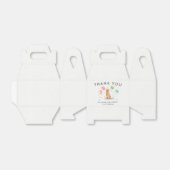 Golden Retriev Pawty Puppy Dog Verjaardag Dank u Bedankdoosjes (Uitgevouwen)