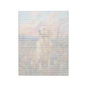 Golden Retriever - 11 x 8,5-inch gevoerd Notitiebl Notitieblok (Linkerzijde)