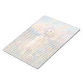 Golden Retriever - 11 x 8,5-inch gevoerd Notitiebl Notitieblok (Schuin)