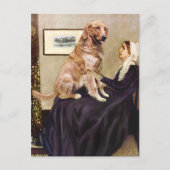 Golden Retriever 1 - De moeder van Whistler Briefkaart (Voorkant)