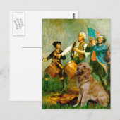 Golden Retriever 1 - Spirit of &apos; 76 Briefkaart (Voorkant / Achterkant)