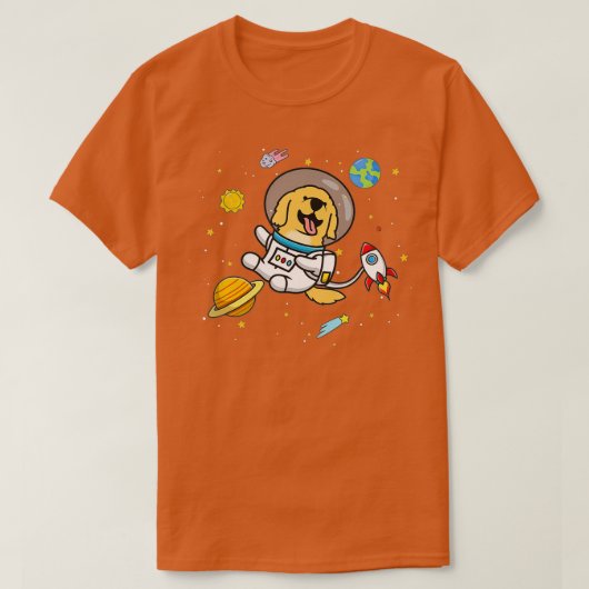 Golden Retriever (1) T-shirt (Design voorkant)