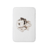 Golden Retriever 2 Badmat (Voorkant Verticaal)