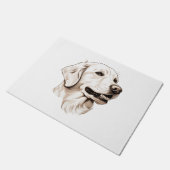 Golden Retriever 2 Deurmat (Schuin)