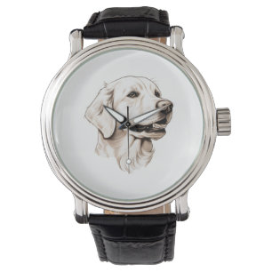 Golden Retriever 2 Horloge