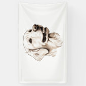 Golden Retriever 2 Spandoek (Verticaal)