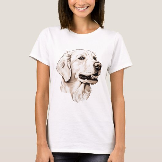 Golden Retriever 2 T-shirt (Voorkant)