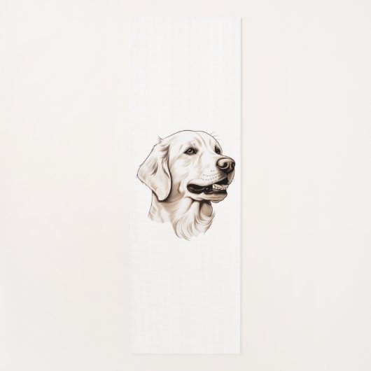 Golden Retriever 2 Yogamat (Voorkant)