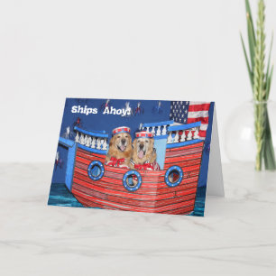 Golden Retriever, 4 juli Schip Kaart
