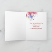 Golden Retriever 4 juli Verjaardag Kaart (Binnen)