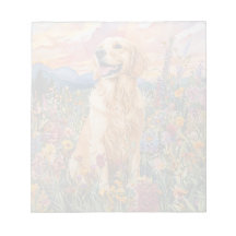Golden Retriever - 5,5 x 6 inch Notitieblok