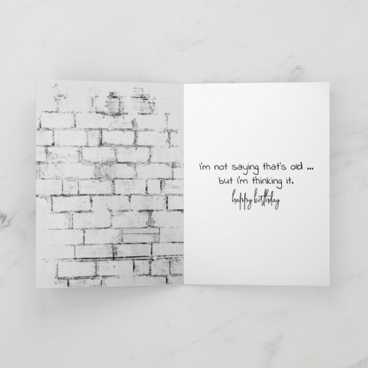 Golden Retriever 64th Birthday Humor Kaart (Binnen)