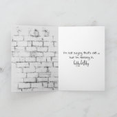 Golden Retriever 85th Birthday Humor Kaart (Binnen)