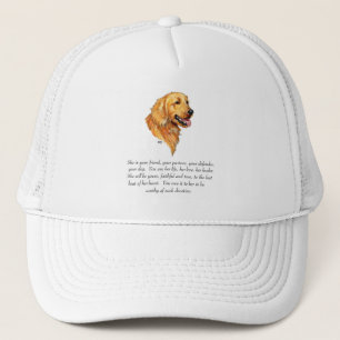 Golden Retriever Aandenken Trucker Pet