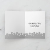 Golden Retriever Afstuderen hout Kaart (Binnen)