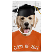 Golden Retriever Afstuderen Klein Cadeauzakje (Voorkant)