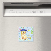 Golden Retriever Afstuderen Magneet (Insitu (Vaatwasser))