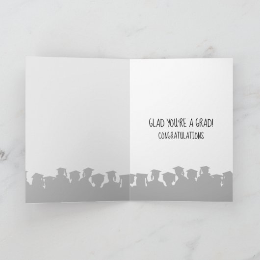 Golden Retriever Afstuderen met blauw Pet Kaart (Binnen)