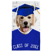 Golden Retriever Afstuderen met Blue Pet Klein Cadeauzakje (Voorkant)