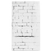 Golden Retriever Afstuderen met Paarse T-shirt Klein Cadeauzakje (Achterkant)