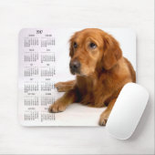 Golden Retriever Agenda 2017 Aangepaste Muismatten (Met muis)