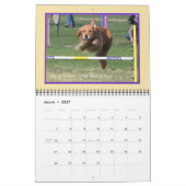 Golden Retriever Agility Agenda Kalender (Mar 2027)