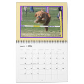 Golden Retriever Agility Agenda Kalender (Mar 2026)