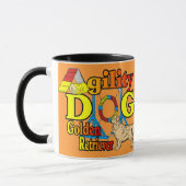 Golden Retriever Agility Gifts Mok (Links)