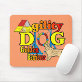 Golden Retriever Agility Gifts Muismat (Met muis)