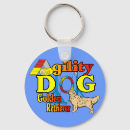 Golden Retriever Agility Gifts Sleutelhanger