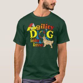 Golden Retriever Agility Gifts T-shirt