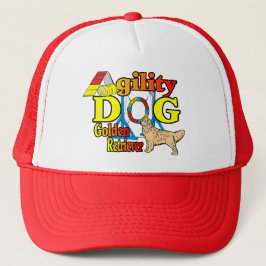 Golden Retriever Agility Gifts Trucker Pet