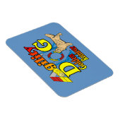 Golden Retriever Agility Magneet (Rechterzijde)