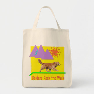 Golden Retriever Agility "Rock" Grocery Tas