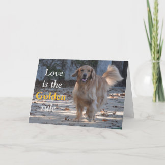 Golden Retriever All Occasion Card Kaart