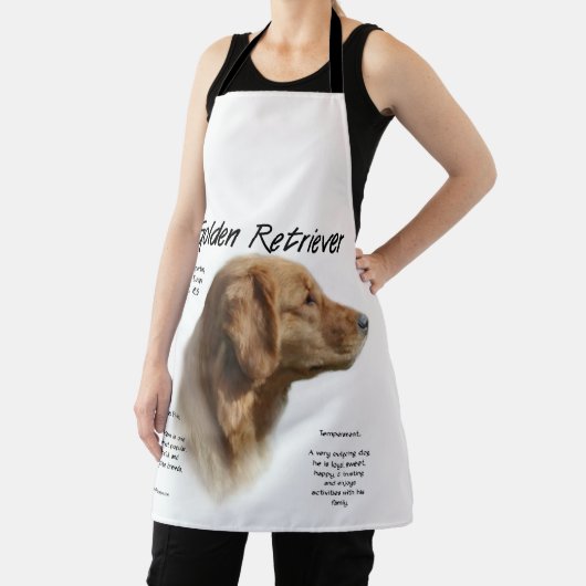 Golden Retriever All-Over Print Schort (Insitu)