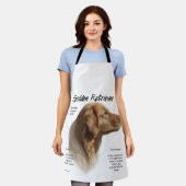 Golden Retriever All-Over Print Schort (Gedragen)