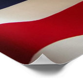 Golden Retriever American Flag Print (Hoek)