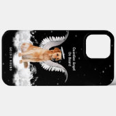 Golden Retriever Angel met Wings en een Halo Case-Mate iPhone Case (Achterkant (horizontaal))