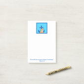 Golden Retriever, anker en harten Post-it® Notes (Op bureau)