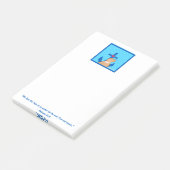 Golden Retriever, anker en harten Post-it® Notes (Schuin)