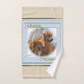 Golden Retriever Art Bad Handdoek (Handdoek)