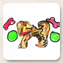 Golden retriever art