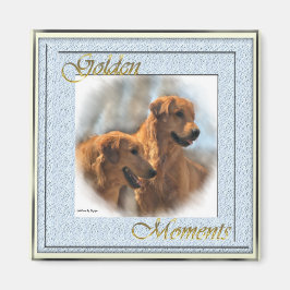 Golden Retriever Art Gifts Magneet