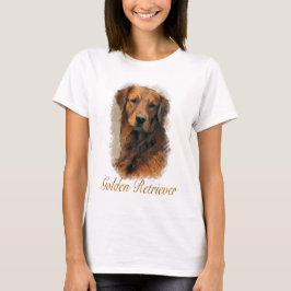 Golden Retriever Art Gifts T-shirt